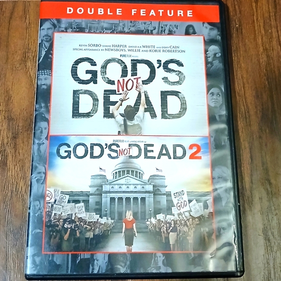 GOD'S NOT DEAD & GOD'S NOT DEAD 2 Double Feature on DVD - Picture 1 of 2
